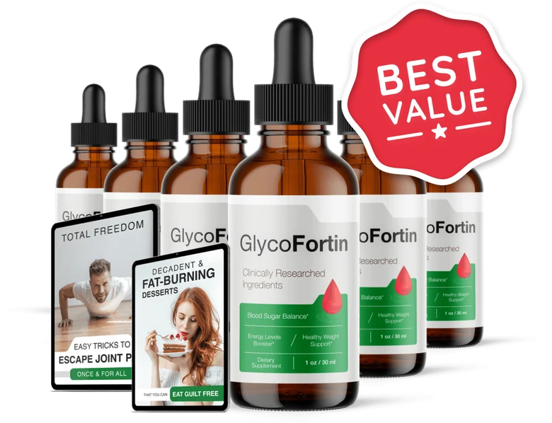 GlycoFortin 6 Bottles package